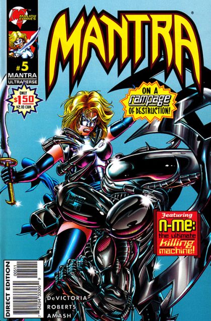 Mantra, Vol. 2 On a Rampage of Destruction |  Issue#5 | Year:1996 | Series:  | Pub: Malibu Comics |