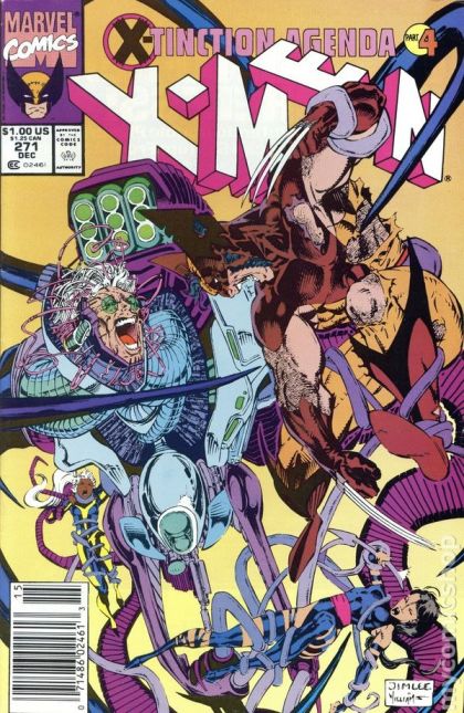 Uncanny X-Men, Vol. 1 X-Tinction Agenda - Part 4: Flashpoint! |  Issue#271B | Year:1990 | Series: X-Men | Pub: Marvel Comics | Newsstand Edition