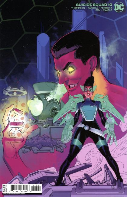Suicide Squad, Vol. 6 Spaced |  Issue#10B | Year:2021 | Series: Suicide Squad | Pub: DC Comics | Gerald Parel Variant