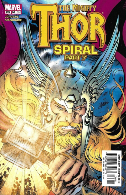Thor, Vol. 2 Spiral, Part 7: "Cometh the End" |  Issue#66A | Year:2003 | Series: Thor | Pub: Marvel Comics |