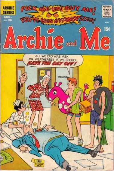Archie and Me  |  Issue#36 | Year:1970 | Series:  | Pub: Archie Comic Publications |