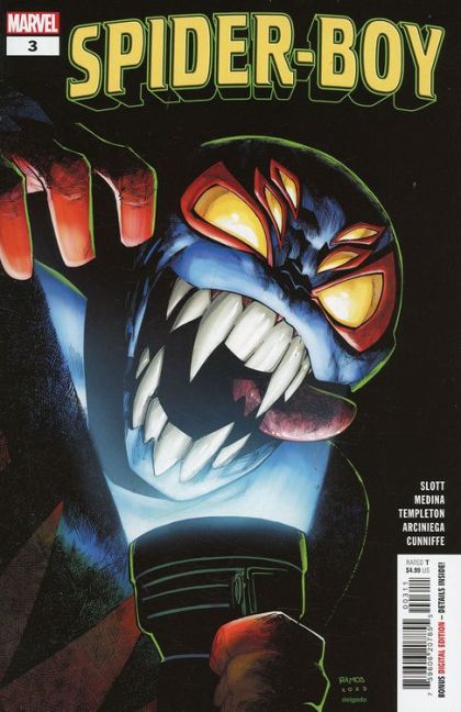 Spider-Boy, Vol. 1 Nonstop Action Figure; Spi-Lingual |  Issue#3A | Year:2024 | Series:  | Pub: Marvel Comics | Humberto Ramos Regular