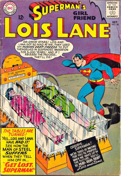 Superman's Girl Friend Lois Lane Lois Lane's Greatest Rival / The Amazing Hydro-Girl / Get Lost, Superman |  Issue#60 | Year:1965 | Series: Superman | Pub: DC Comics |