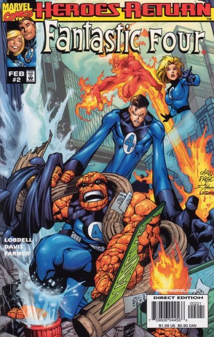 Fantastic Four, Vol. 3 Be It Ever So Humble... |  Issue#2B | Year:1997 | Series: Fantastic Four | Pub: Marvel Comics | Variant Cover