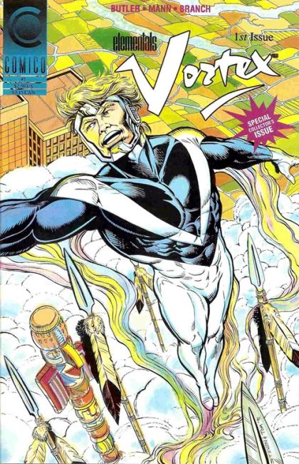 Vortex (Comico) Coffin Maker |  Issue#1 | Year:1991 | Series: Elementals | Pub: Comico |