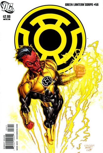 Green Lantern Corps, Vol. 1 The Weaponer, Part Four |  Issue#56A | Year:2011 | Series: Green Lantern | Pub: DC Comics | Tyler Kirkham Regular