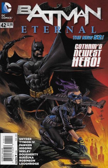 Batman Eternal Black & Blue |  Issue#42 | Year:2015 | Series: Batman | Pub: DC Comics | Ivan Reis Regular