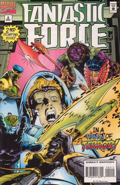 Fantastic Force, Vol. 1 Zarathustra |  Issue#2A | Year:1994 | Series: Fantastic Four | Pub: Marvel Comics | Direct Edition