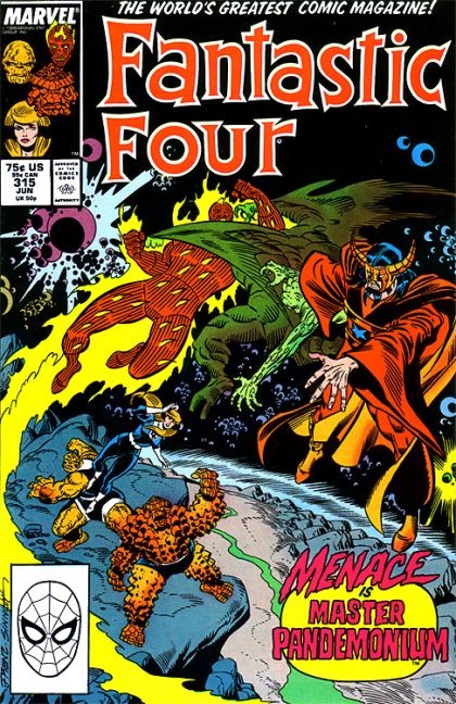 Fantastic Four, Vol. 1 No Way Out! |  Issue#315A | Year:1988 | Series: Fantastic Four | Pub: Marvel Comics |