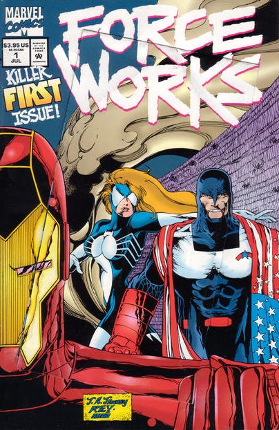 Force Works Day-break |  Issue#1A | Year:1994 | Series: Force Works | Pub: Marvel Comics | Direct Edition
