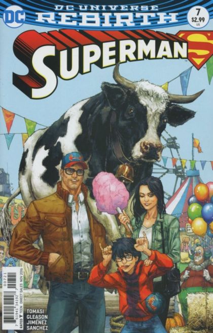 Superman, Vol. 4 Son of Superman, Part 7 |  Issue#7B | Year:2016 | Series: Superman | Pub: DC Comics | Kenneth Rocafort Variant