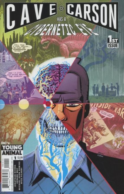 Cave Carson Has A Cybernetic Eye Part One: Going Underground / Super Powers: The Wonder Twins |  Issue#1A | Year:2016 | Series:  | Pub: DC Comics | Regular Michael Avon Oeming Cover