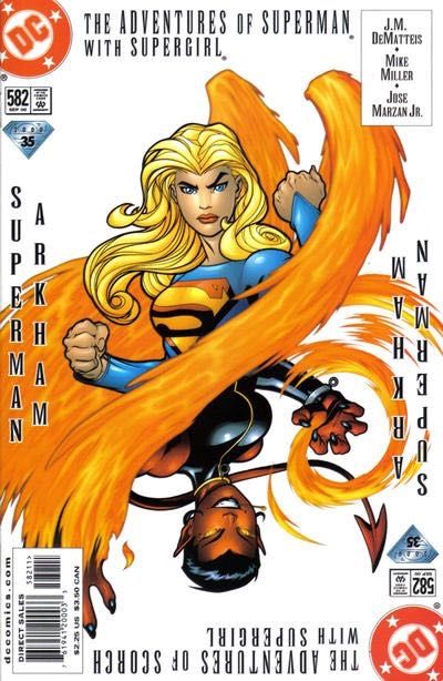 The Adventures of Superman Superman: Arkham - Crazy About You |  Issue#582A | Year:2000 | Series: Superman | Pub: DC Comics | Direct Edition