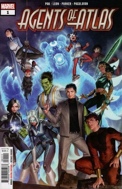 Agents of Atlas, Vol. 3 The Portal City Of Pan, The Portal City Of Pan - Part 1 |  Issue#1A | Year:2019 | Series:  | Pub: Marvel Comics | Regular Jung-Geunyoon Cover
