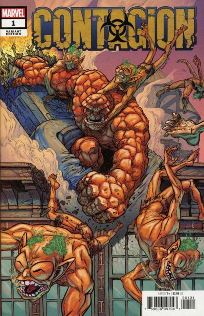 Contagion, Vol. 1  |  Issue#1B | Year:2019 | Series:  | Pub: Marvel Comics | Variant Ryan Browne Vertical Connecting Cover
