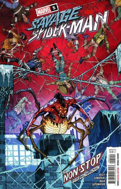 Savage Spider-Man  |  Issue#5A | Year:2022 | Series:  | Pub: Marvel Comics | Regular Nick Bradshaw Cover