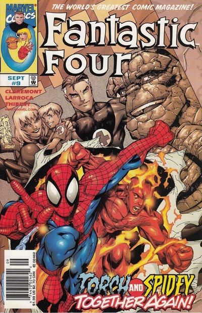 Fantastic Four, Vol. 3 A Day In The Life |  Issue#9B | Year:1998 | Series: Fantastic Four | Pub: Marvel Comics | Newsstand Edition