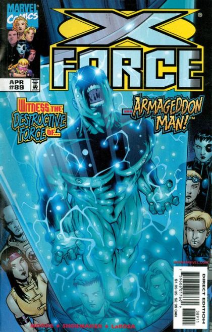 X-Force, Vol. 1 Armageddon Now, Part 3: Hellions Triumphant |  Issue#89A | Year:1999 | Series: X-Force | Pub: Marvel Comics | Direct Edition