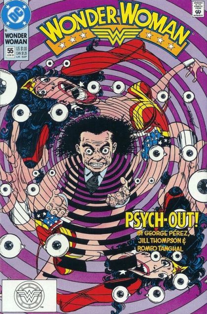 Wonder Woman, Vol. 2 Psycho Path |  Issue#55A | Year:1991 | Series: Wonder Woman | Pub: DC Comics | Direct Edition