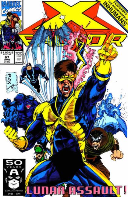 X-Factor, Vol. 1 Endgame, Part 3: Lunar Opposition! |  Issue#67A | Year:1991 | Series: X-Factor | Pub: Marvel Comics | Direct Edition