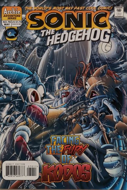 Sonic the Hedgehog, Vol. 2  |  Issue#70A | Year:1999 | Series: Sonic The Hedgehog | Pub: Archie Comic Publications | Direct Edition
