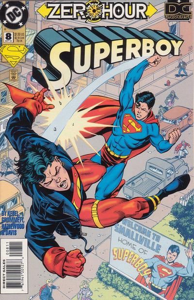 Superboy, Vol. 3 Zero Hour - Big Trouble in Smallville |  Issue#8A | Year:1994 | Series: Superboy | Pub: DC Comics | Direct Edition