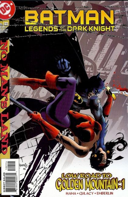 Batman: Legends of the Dark Knight No Man's Land - Low Road To Golden Mountain, Part 1: "...Where The Lights Are Burning Low" |  Issue#122A | Year:1999 | Series:  | Pub: DC Comics | Direct Edition