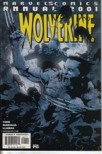 Wolverine, Vol. 2 Annual Annual '01 |  Issue#2001A | Year:2001 | Series: Wolverine | Pub: Marvel Comics | Direct Edition