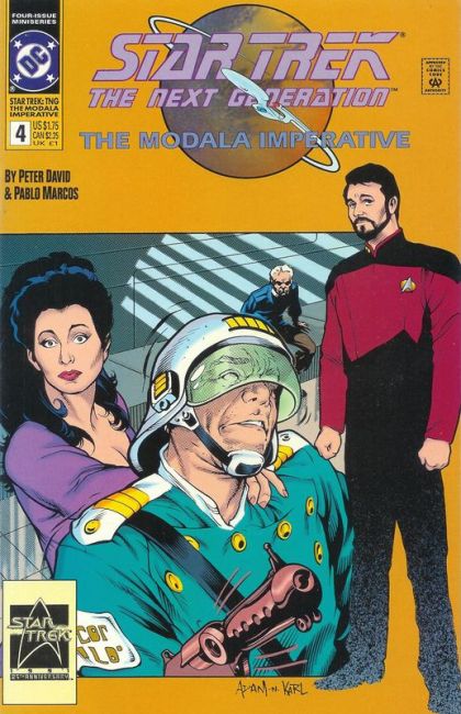 Star Trek: The Next Generation - The Modala Imperative (1991) Game, Set and Match! |  Issue#4A | Year:1991 | Series: Star Trek | Pub: DC Comics | Direct Edition
