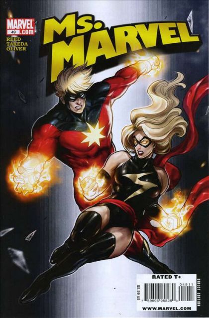 Ms. Marvel, Vol. 2  |  Issue#49 | Year:2010 | Series: Captain Marvel | Pub: Marvel Comics | Sana Takeda Regular