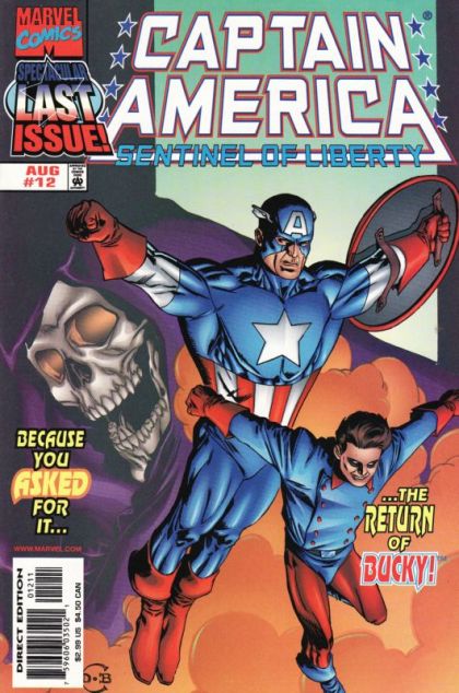 Captain America: Sentinel of Liberty, Vol. 1 Brothers in Arms |  Issue#12 | Year:1999 | Series:  | Pub: Marvel Comics | 1st Printing