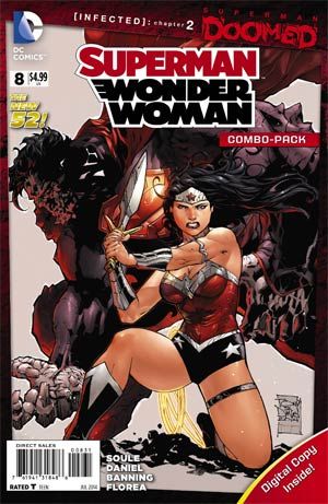 Superman / Wonder Woman Doomed: Infected, Chapter 2: Evolutions |  Issue#8C | Year:2014 | Series:  | Pub: DC Comics |
