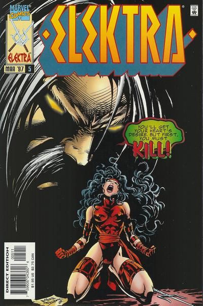 Elektra, Vol. 1 Fourteen Days |  Issue#5 | Year:1997 | Series: Elektra | Pub: Marvel Comics |