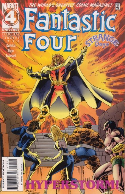 Fantastic Four, Vol. 1 Unbeatable Is My Foe! |  Issue#408A | Year:1995 | Series: Fantastic Four | Pub: Marvel Comics |