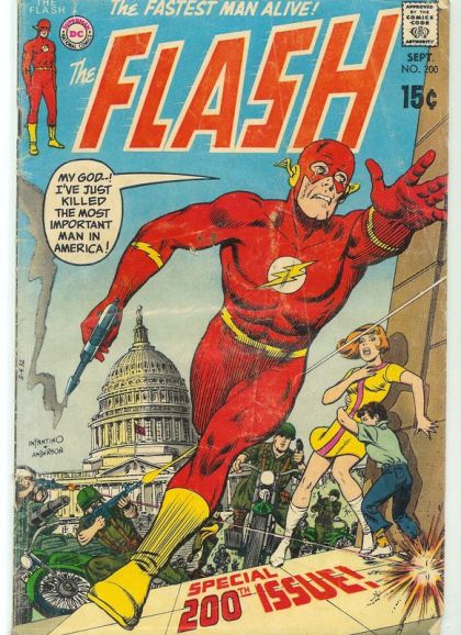 Flash, Vol. 1 Count 200 And Die |  Issue#200 | Year:1970 | Series: Flash | Pub: DC Comics |