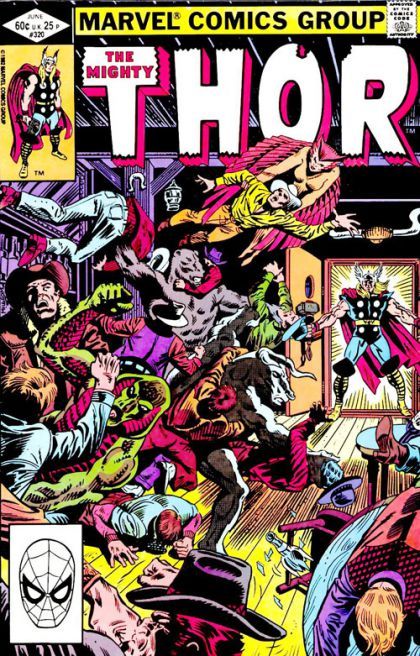 Thor, Vol. 1 Blake's Menagerie |  Issue#320A | Year:1982 | Series: Thor | Pub: Marvel Comics | Direct Edition
