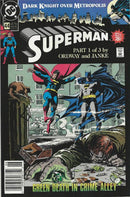 Superman, Vol. 2 Dark Knight Over Metropolis - Dark Knight Over Metropolis, Green Death in Crime Alley |  Issue