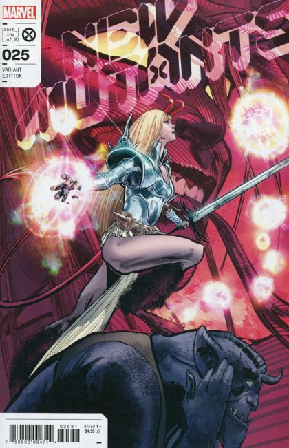 New Mutants, Vol. 4 The Labors of Magik, Best Laid Plans... |  Issue#25C | Year:2022 | Series: New Mutants | Pub: Marvel Comics | Phil Jimenez Cover