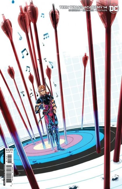 Teen Titans Academy Commencement, Part 1 |  Issue#14B | Year:2022 | Series:  | Pub: DC Comics | Dan Schoening Card Stock Cover