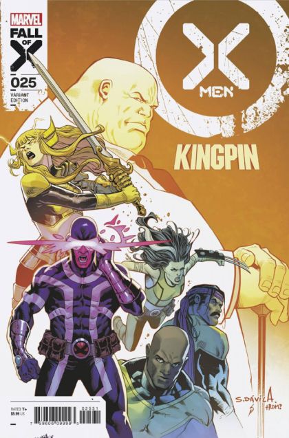 X-Men, Vol. 5  |  Issue#25C | Year:2023 | Series: X-Men | Pub: Marvel Comics | Sergio Davila Variant