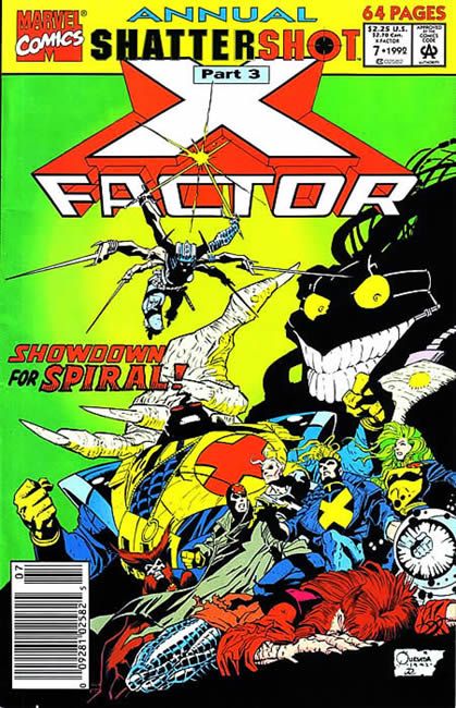 X-Factor, Vol. 1 Annual Shattershot - Part 3: The Historians of Tales Come |  Issue#7B | Year:1992 | Series: X-Factor | Pub: Marvel Comics |