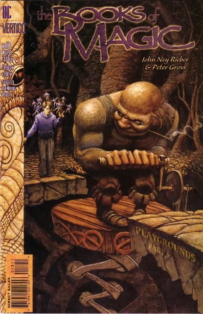 Books of Magic, Vol. 2 Playgrounds, Part Four |  Issue#18 | Year:1995 | Series:  | Pub: DC Comics | August Hall Regular
