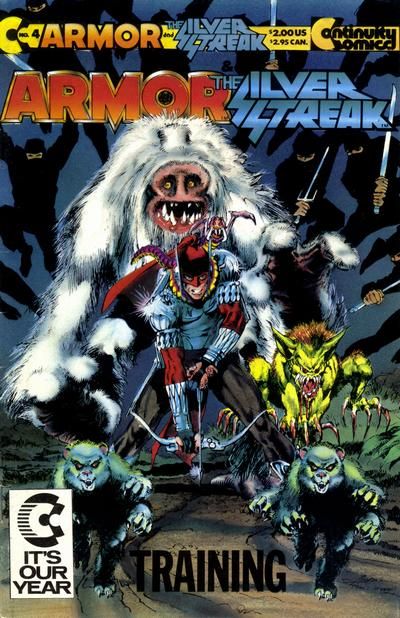 Armor, Vol. 1 (1985-1992) The Amazing Origin of...Silver Streak and Armor: Chapter 4 |  Issue#4A | Year:1988 | Series:  | Pub: Continuity Comics |