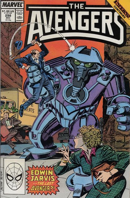 The Avengers, Vol. 1 Inferno - Disaster! |  Issue#298A | Year:1988 | Series: Avengers | Pub: Marvel Comics |