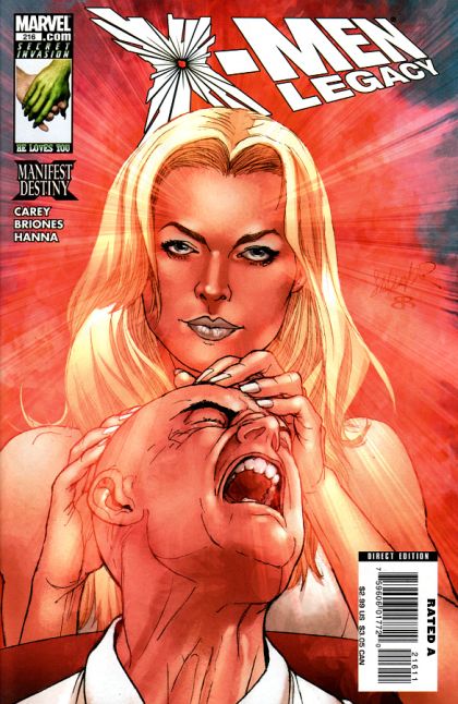 X-Men: Legacy, Vol. 1 Manifest Destiny - Walkthrough, Part 2 |  Issue#216A | Year:2008 | Series: X-Men | Pub: Marvel Comics | Salvador Larroca Regular