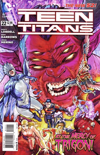 Teen Titans, Vol. 4 Dark Titans |  Issue#22A | Year:2013 | Series: Teen Titans | Pub: DC Comics | Direct Edition