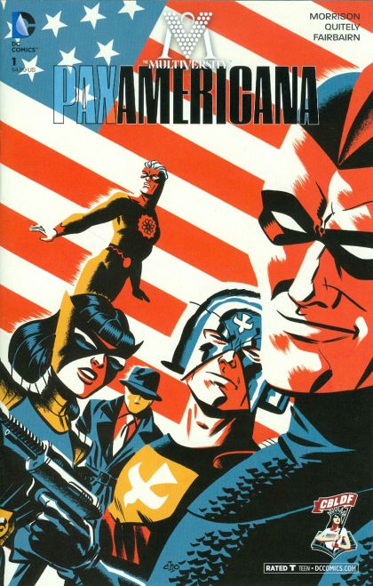 The Multiversity: Pax Americana In Which We Burn |  Issue#1F | Year:2014 | Series:  | Pub: DC Comics | CBLDF