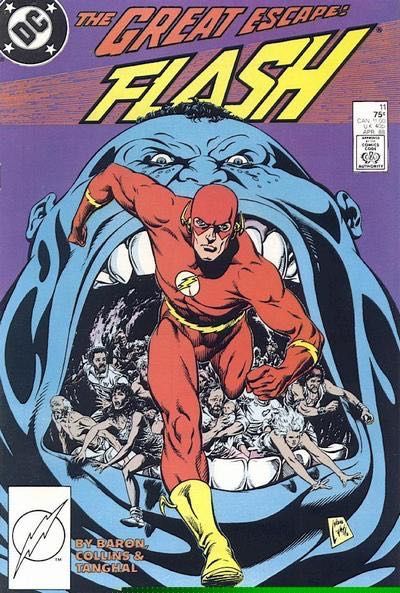 Flash, Vol. 2 Chunk Charges In |  Issue#11A | Year:1987 | Series: Flash | Pub: DC Comics | Direct Edition
