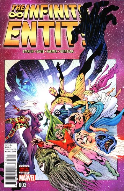 The Infinity Entity Part Three |  Issue#3A | Year:2016 | Series:  | Pub: Marvel Comics | Alan Davis Regular Cover
