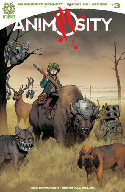 Animosity Animilitary, Animilitary |  Issue#3A | Year:2016 | Series:  | Pub: AfterShock Comics | Regular Rafael De Latorre Cover